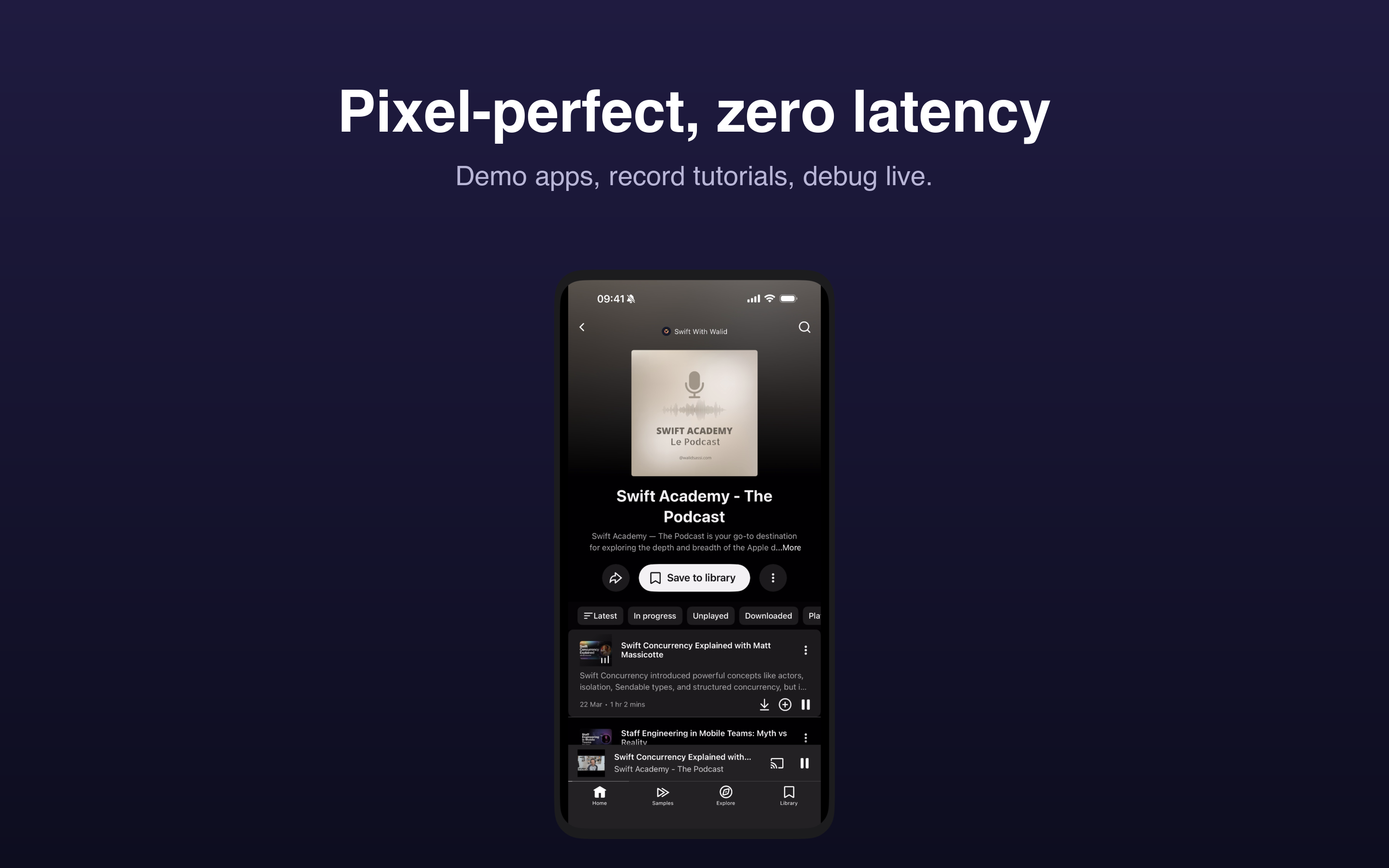 MirrorKit with the floating toolbar visible